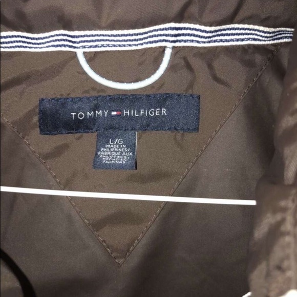 Vintage Brown Tommy Hilfiger Zip Up - Picture 5 of 7
